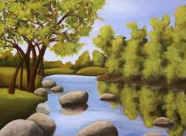 A Simple Landscape Paintings Steemit Choose from a curated selection of landscape photos.