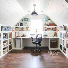 Craft room wall shelving 97. Diy Craft Room Ideas Projects The Budget Decorator