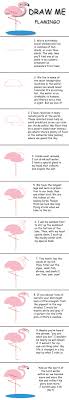 Draw A Flamingo In 10 Easy Steps And Learn Fun Things About Its Life C 2013 Marty Nystrom Easy Drawings How To Draw Flamingo Draw