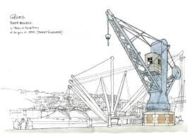 Genova Vieux Port Genova Urban Sketching Genoa