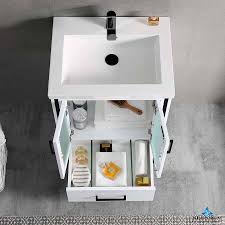 All products from bathroom vanity 24 inches wide category are shipped worldwide with no additional fees. Blossom Birmingham 24 Inch Bath Vanity Glossy White Acrylic Top