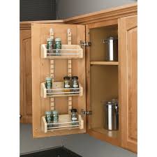 Spice Jar And Rack Set Door Mounted Spice Rack Shelves Cabinet Doors