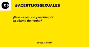 Este tipo de juegos son un gran éxito en juegos para divertirte jugando a whatsapp. Mas De 10 Acertijos Sexuales Para Ser Inteligente Con Respuestas Cocolisto