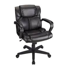 Realspace Briessa Mid Back Chair Black Realspace Http Www Amazon Com Dp B00iplaiye Ref Cm Sw R Pi Dp Ftu Tb1 Vinyl Chairs Chair Upholstery Fabric For Chairs