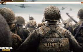 Call Of Duty Wwii Google Chrome Theme Call Of Duty Beautiful Advanced Warfare