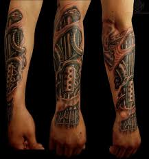 What's a better way to show your devotion to the tattoo lifestyle than with a full sleeve? 54 Mechanical Sleeve Tattoos