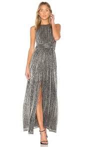 $159.00 40% off (13) free delivery. Halston Heritage High Neck Metallic Dress In Steel Ad Metallic Dress Dresses Pretty Maxi Dress