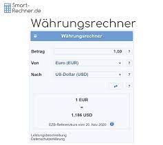 Eine der bestbewerteten banken weltweit. Wahrungsrechner Mit Aktuellen Ezb Kursen