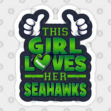 Maybe you would like to learn more about one of these? This Girl Loves Her Seahawks Football Seattle Seahawks Sticker Teepublic