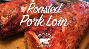 2 (1 lb each) pork tenderloins. Roasted Pork Loin On A Traeger Wood Pellet Grill Youtube