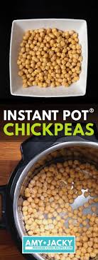 How To Cook Tender Instant Pot Chickpeas Soak Vs No Soak Experiment Amy Jacky Recipe Pressure Cooker Chickpeas Cooking Garbanzo Beans Recipes