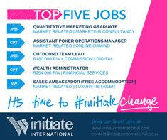 Finance jobs south africa is an online platform for recruiters and job seekers in the south african finance industry. 25 Recruitment Ideas Recruitment Technology Job Marketing Jobs
