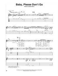 Baby Please Don 039 T Go By Muddy Waters Muddy Waters Digital Sheet Music For Guitar Tab Download Print Hx 120020 Sheet Music Plus