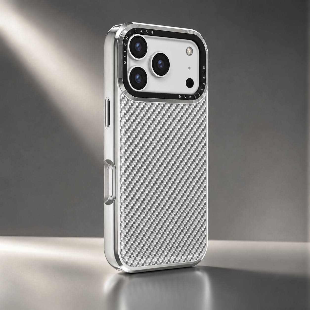 Silver Glass Fiber Case