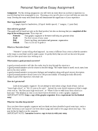First you have to brainstorm some ideas! Personal Narrative Essays Online Top Narrative Essay Topics And Ideas Essaypro