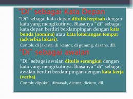 Namun, ada beberapa struktur kalimat yang meletakkan subyek setelah dalam susunan kalimat, predikat yang biasa digunakan berupa kata kerja, baik atif atau pasif. Quiz Ppt Download