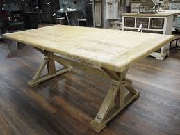 The table is available in 4 different sizes: Large Wooden Country Rustic Dining Table