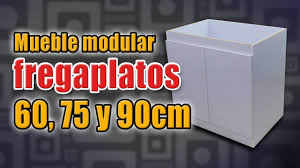 Además, muebles fregaderos con puertas correderas y abatibles, fregaderos vertederos y especiales para escurrir verduras, o fregaderos para convierta su fregadero en un maravilloso lugar de trabajo con nuestros utensilios de cocina. Mueble Para Fregadero Fregaplatos Muebles De Melamina Carpinteria Moderna Diy Youtube