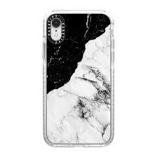 Aesthetic Black And White Phone Case Black And White Contrast Marble Casetify Apple Phone Case White Phone Case Case Iphone Couple