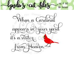 The scalable vector graphics (svg) format is spreading rapidly across the web. When A Cardinal Appears Visitor From Heaven Svg Eps Dxf File 67754 Cut Files Design Bundles