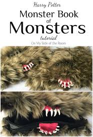 Monster Book Of Monsters Tutorial Monster Book Of Monsters Harry Potter Monster Book Harry Potter School