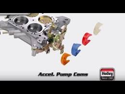 Holley Carb Accelerator Pump Cam Selection Installation Tutorial Overview