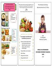 Untuk membedakannya dengan jenis gizi buruk lainnya seperti marasmus, dokter akan memastikan apakah penderitanya memiliki gejala yang diserta pembengkakan tubuh (edema). 327116985 Leaflet Penyuluhan Gizi Seimbang Anak Doc Doc Contoh Menu Makanan Ri Kementerian Kesehatan Seimbang Bagi Anak 6 13 Politeknik Kesehatanusia Course Hero