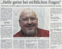 Dr. Frank Weller lsbh-Vize