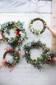 Wreath Making Natural Christmas Wreaths Christmas Wreaths Diy Holiday Wreaths