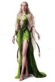 Original upload 18 september 2020 12:35pm. Picture Elves Beautiful Female Fantasy White Background Gown 640x960