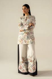 Sunlit Serenade 100% Pure linen printed co-ord sets