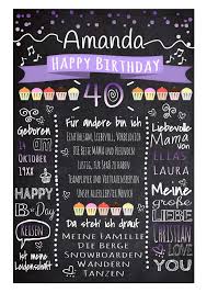 Geburtstagswünsche für freundin & freund. Geburtstagsgeschenk 40 Geburtstag Frau Beste Freundin Personalisiert Geschenke Zum 40 Geburtstag Runder Geburtstag