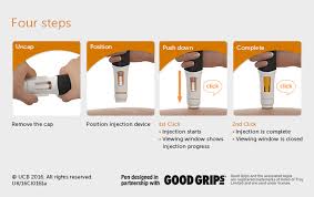 4.7 out of 5 stars 1,594. Certolizumab Pegol Cimzia Autoclicks Prefilled Pen A New Self Injection Device Designed In Collaboration With Patients And Good Grips Is Now Available In The Uk On The Nhs1