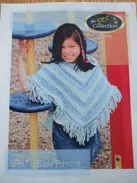 5 out of 5 stars. Easy Poncho Knit Pattern Srk71 Collection Marble Kertzer Child Sz Sm Med Ladies One Size Prices Us Incl Ship Us Ontario