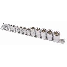 14 Douilles Torx T4 T24 Carres 1 2 1 4 Et 3 8 Laser 5303 Norauto Fr