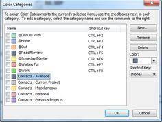 Gtd With Outlook 2010 And Onenote 2010 Outlook Setup Getting Things Done Gtd System Gtd