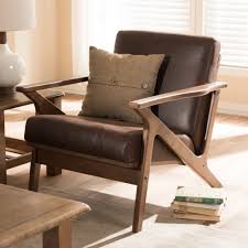 Baxton Studio Bianca Mid Century Lounge Chair On Sale Overstock 17975294