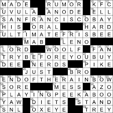 Free printable movie crossword onlinecrosswords.net. La Times Crossword 19 Jan 21 Tuesday Laxcrossword Com