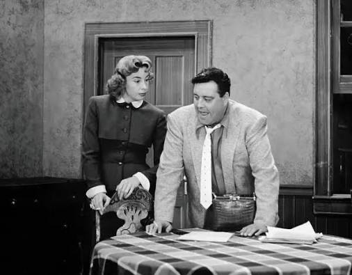 Framed Print of Audrey Meadows and Jackie Gleason Print, 'The  Honeymooners'. Framed Print from Fine Art Storehouse