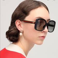 BRAND NEW GUCCI GG0714SA 001 Black/Grey Women Sunglasses Sunglasses