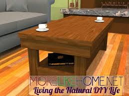 Day 13 Build A Chunky Coffee Table Coffee Table Plans Diy Coffee Table Plans Coffee Table