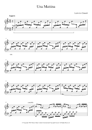 Una Mattina Ludovico Einaudi Sheet Music For Piano Solo Musescore Com (open and click save to download a copy). una mattina ludovico einaudi sheet