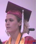 Val/Sal Speakers atCHS Graduation 2003 -- Collinsville, OK -- From The  Newspaper Museum Site