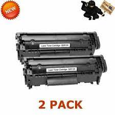 An instructional video that demonstrates how to replace the remanufactured laserjet 1018 toner cartridge. Q2612a 12a Toner Cartridge Black For Hp Laserjet 1018 1020 1022 Ink 2 Pack Ebay
