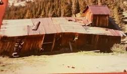 Abandoned boarding house in Red Mountain Colorado