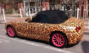 Leopard Print Bmw Car Wrap Bmw Z4 Fancy Cars