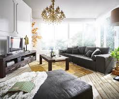 Großes 3er sofa heaven 210cm aqua samt abnehmbarer bezug hussensofa. Bigsofa Marbeya Anthrazit 285x115 Cm Antik Optik Inklusive Hocker Big Sofa Kaufen Bei Delife Gmbh