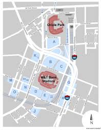 m t bank stadium parking lots tickets and m t bank stadium