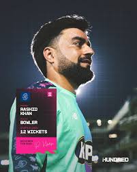 HUGE NEWS 🗞️ Rashid Khan has been retained by MI London 💙💚 #TheHundred