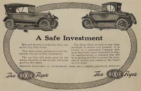 1919 The Dixie Flyer Auto Kentucky Wagon Mfg. Co. Oskaloosa IA Louisville  KY AD